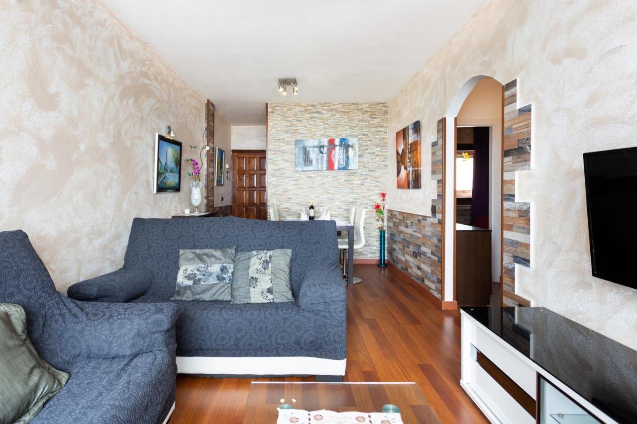 Apartamento En Primera Linea De Playa Con Aire Acondicionado 阿罗纳 外观 照片
